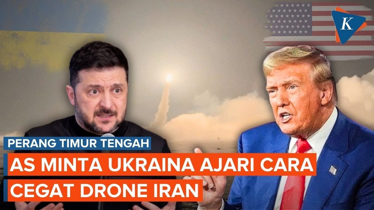 AS Minta Bantuan Ukraina Ajari Cara Jatuhkan Drone Iran