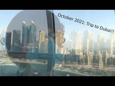 A Trip to Dubai! -Travel Vlog October 2021