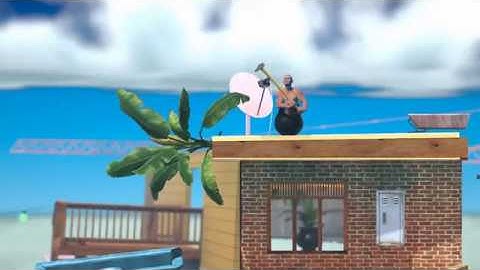 Getting Over It with Bennett Foddy - Slide Skip Tutorial