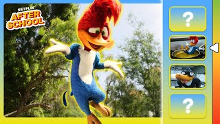 Woody's Try Not to Laugh CHALLENGE  Woody Woodpecker Goes to Camp | Netflix After School