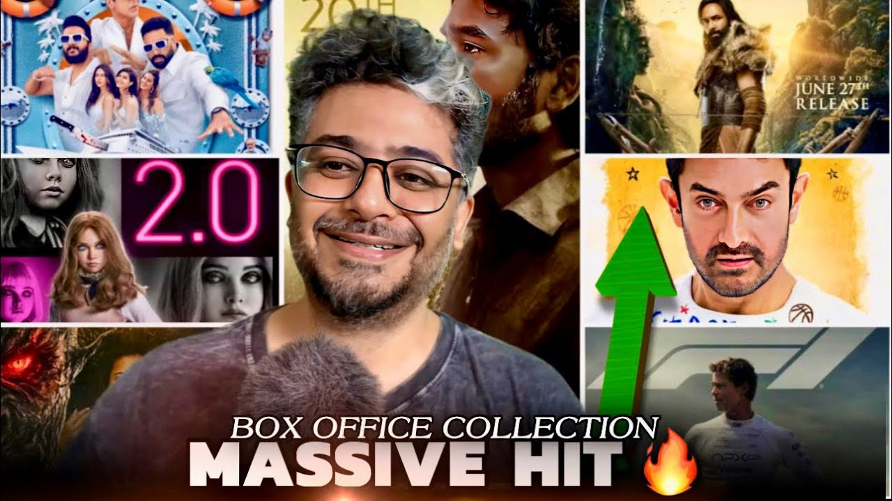 Sitaare Zameen Par Collection Day 10,Maa Collection Day 3,Housefull 5 Day 24,Kannappa Day 3,F1 Day 3