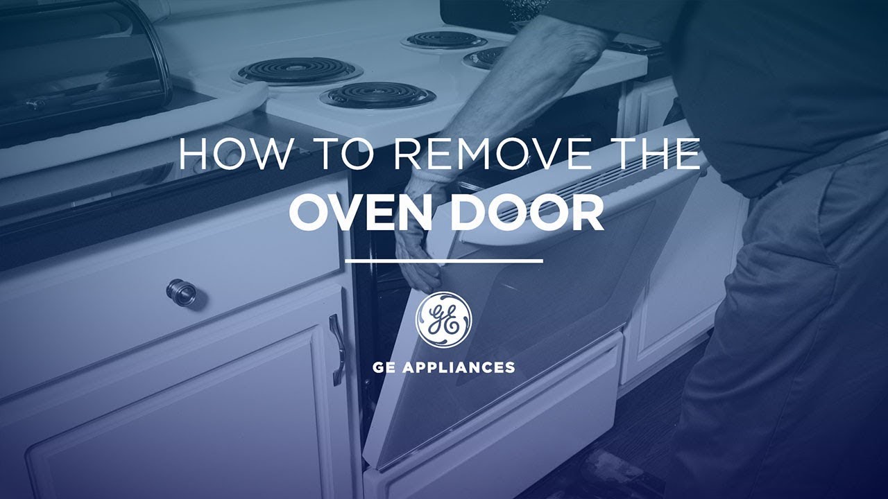 How To Remove An Oven How to Remove the Oven Door - YouTube