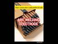 Types of Arc welding electrode and their coding & use