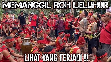 Panglima Jilah Memanggil Roh Leluhur Dayak