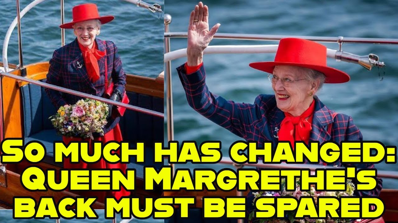Happy news for the Danish royal family. So much has changed Queen