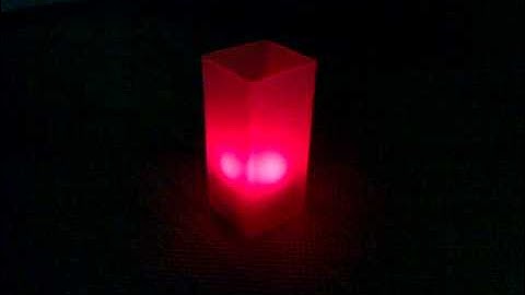 mood lamp with RGB LED and atmega8