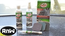 How to Remove Light Scratches Without Any Tools - Turtle Wax Scratch Repair Kit Review 