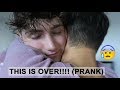 I WANNA BE STRAIGHT!!! (PRANK) he kicks me out...