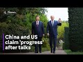 China US talks: Biden and Xi hail ‘substantial progress’