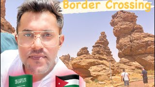CROSSING INTO JORDAN | SAUDI ARABIA TO JORDAN BORDER Traveling from Riyadh to Jordan by road