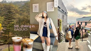 BAGUIO VLOG 🍰 ukay + haul, food trip, cute cafes & sulit restos — a girls trip! 🌲