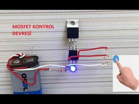 MOSFET KONTROL DEVRESİ / MOSFET TEST DEVRESİ / Simple Mosfet Tester Circuit