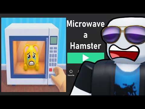 Spending 24 HOURS on STRANGE Roblox games...