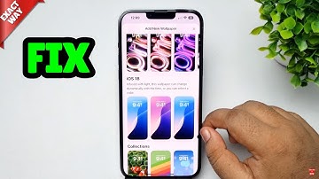 Dynamic Wallpaper Not Working iPhone iOS 18 SOLVED!