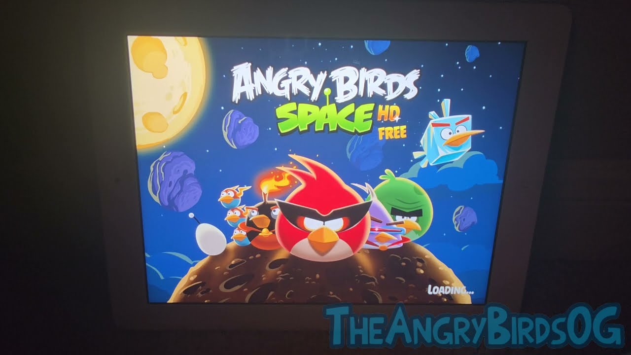 Angry Birds Space HD Free (v1.3.0) On My iPad 3rd Gen