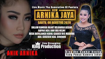 Live New Arnika Jaya Di Desa Bayalangu Gegesik Cirebon Sabtu, 08 Agustus 2020 Malam