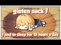 Dooby Talks About Her Gluten Allergy and What Will Happen to Her When She Eats It