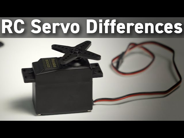 RC Servo Differences & Technologies Compared - Servo Motor Types