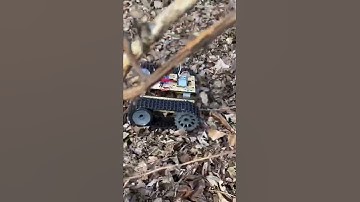 WiFi Robot Tank using esp32 #shorts