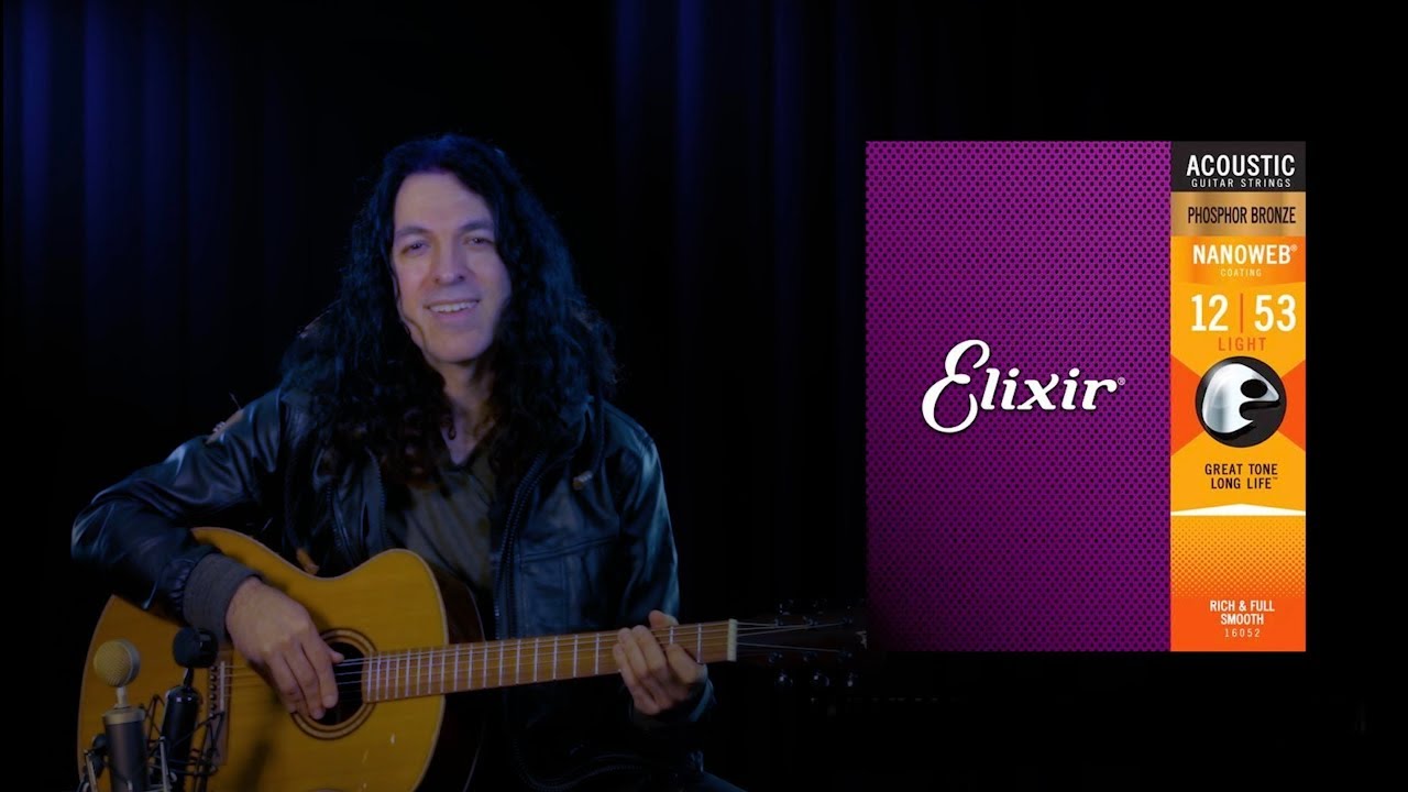 Elixir Bronze Acoustic with Nanoweb YouTube