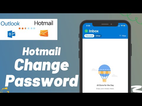 How to Change Hotmail Password | Change Password on Hotmail 2021