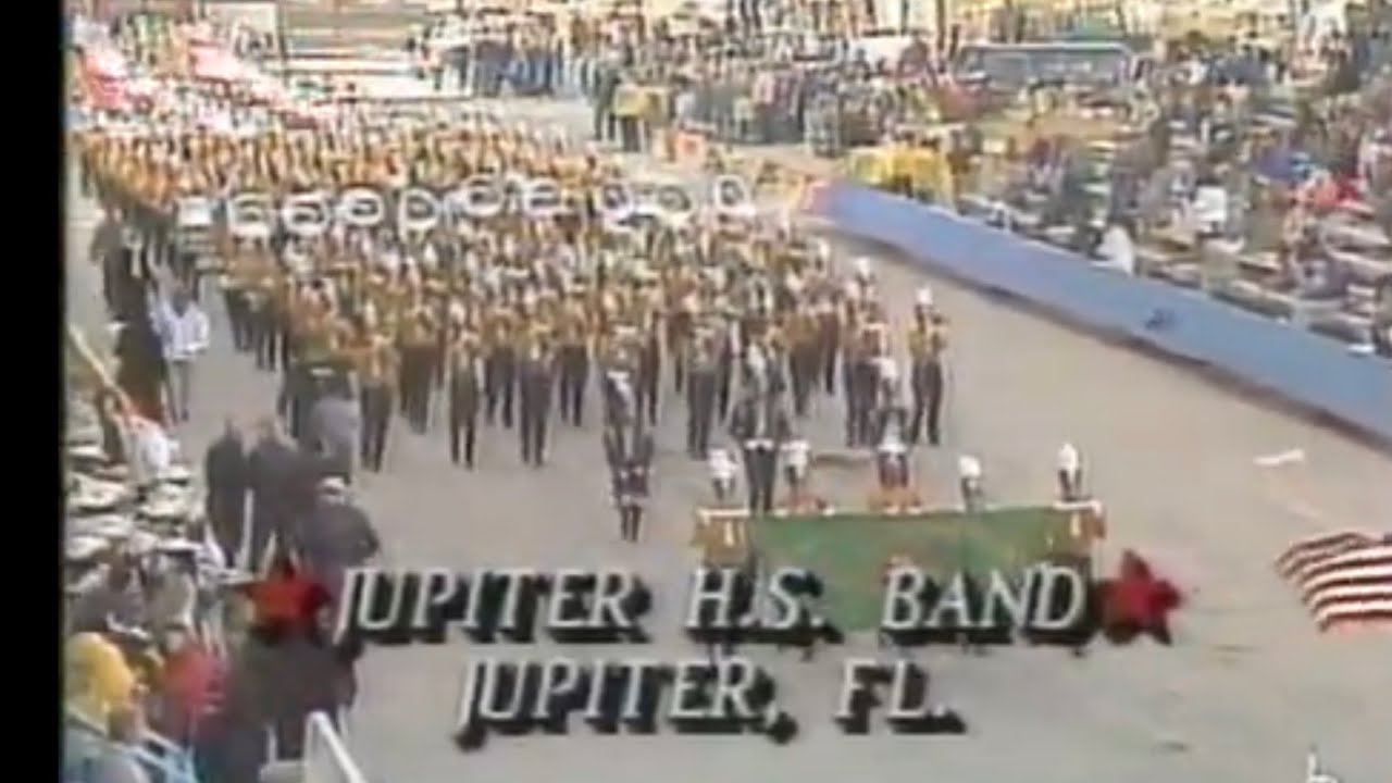 Jupiter High School Band January 1 1991 Cotton Bowl Parade Appearance jupiter-high-school-band-january-1-1991-cotton-bowl-parade-appearance