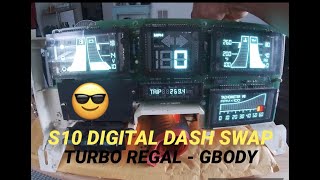 S10 DIGITAL DASH SWAP - PREP WORK SPEEDOMETER / ODOMETER FIX - 1987 TURBO REGAL