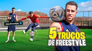 Los TRUCOS de FÚTBOL FREESTYLE que todo FUTBOLISTA debe DOMINAR