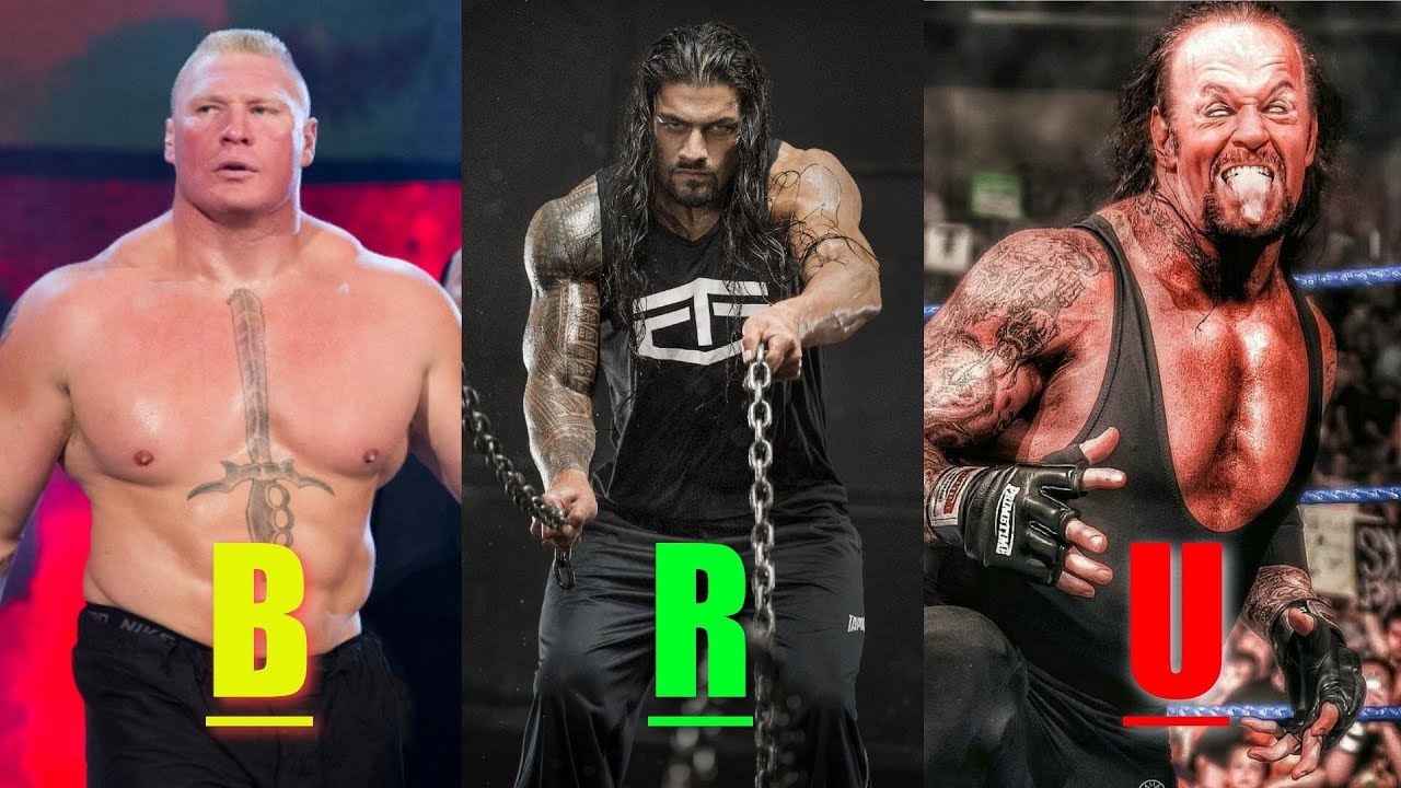 Best WWE WRESTLERS First Name Beginning With A - Z - YouTube