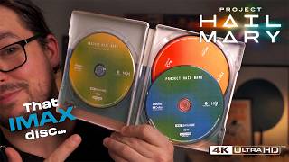 Project Hail Mary 4K Limited Edition | The IMAX Disc Surprised Me! (Unboxing & Review)