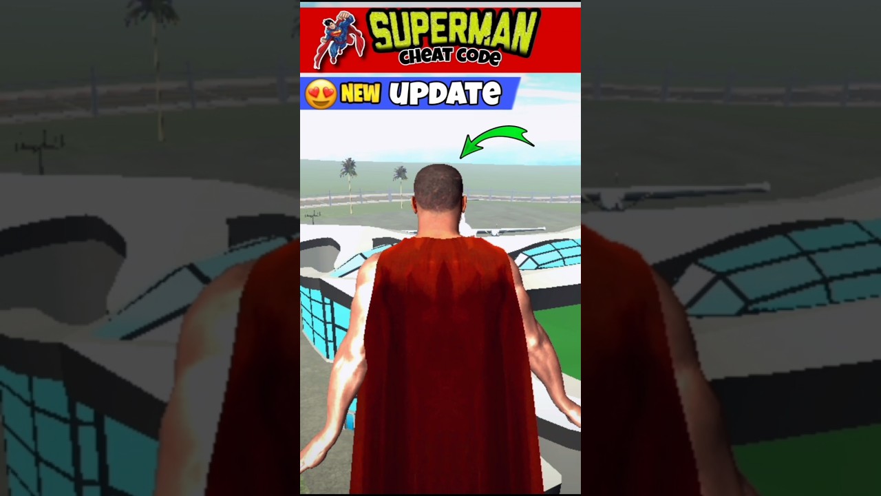 Super man 🦸ka cheat code in indian bike driving 3d secert codes// 