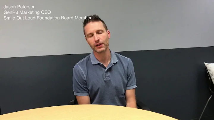 Jason Petersen - How you can help Smile Outloud Fo...