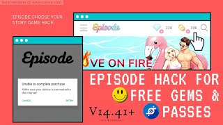 Episode choose your story Hack| How to buy free gems and passes on Episode v14.41 using App Cloner screenshot 1