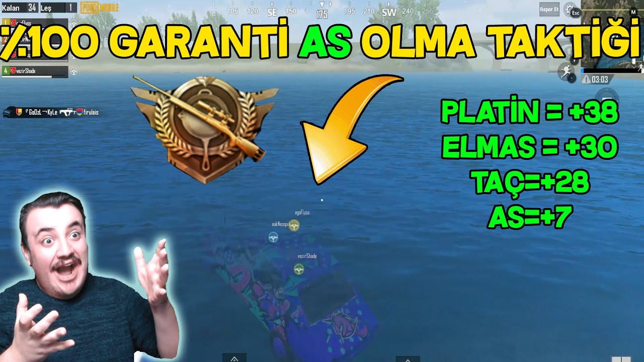 Bu Video Ile Herkes As Olacak Son Hafta Kacirma Pubg Mobile Rank Kasma Taktikleri Youtube