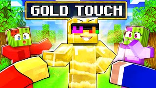 Sunny Has Gold Touch In Minecraft
