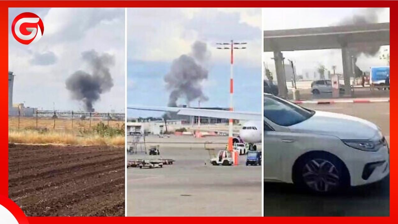 IRAN YASHAMBULIA UWANJA wa NDEGE wa BEN GURION ISRAEL - NDEGE ZASHINDWA KUTUA - TAHARUKI YATANDA...