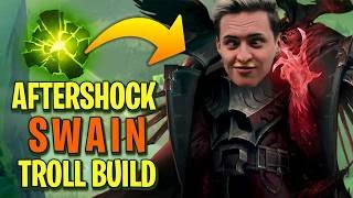 AFTERSHOCK SWAIN GUIDE - OP RUNE! | League Gameplay Highlight