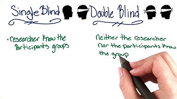 Double blind studies - Intro to Psychology