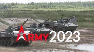 Армия 2023: показательные военной техники в Алабино
