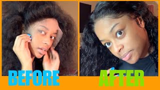WIG INSTALL ft. Tinashe Hair | PART1 *VERY DETAILED*