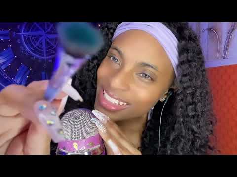 ASMR Mouth Sounds Personal Attention Unintelligible Whispers (Time Tape)