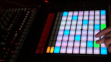 Ableton Push / Synthmaster  vsti demo