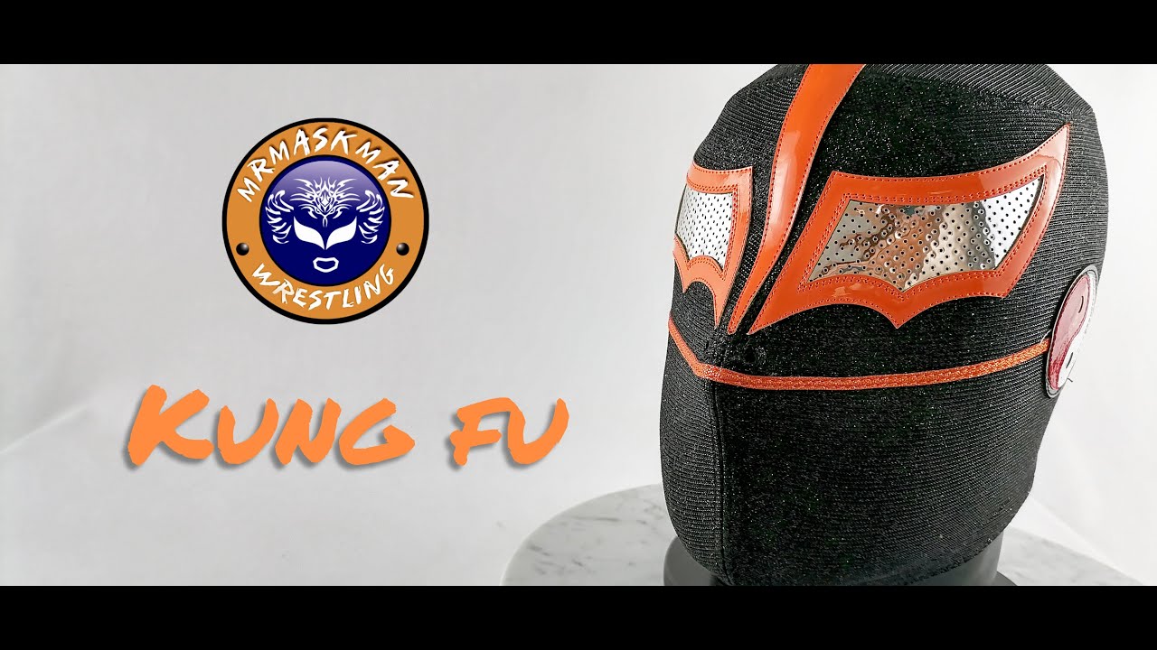 Kung Fu Luchador Mask Mascara Professional Mexicana Luchador YouTube