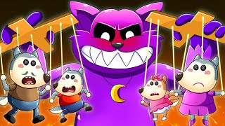 Catnap And The Wolf Family Puppet: The MOVIE (Cartoon Animation) @wolfootoons