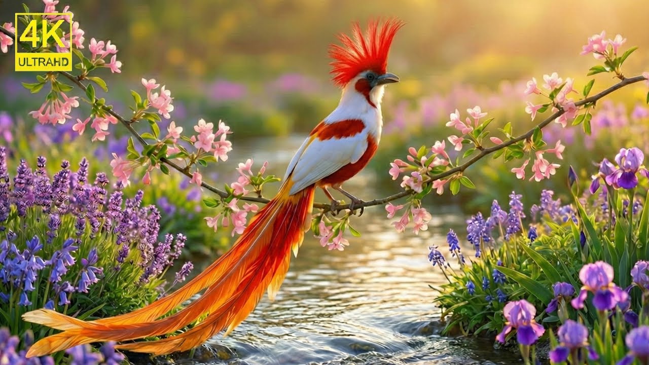 🌿🕊️ Top 100 Strangest and Most Beautiful Singing Birds in the World | Relaxing Natural 4K ASMR