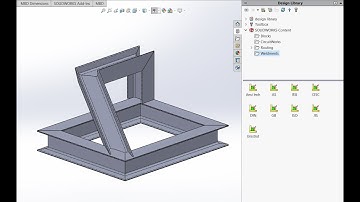 SOLIDWORKS Tech Tip: Adding Weldment Profiles