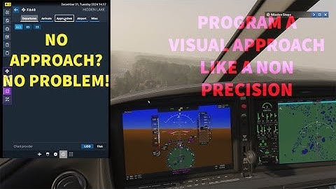 How to fly a Visual Approach to No Approach Airport | Cirrus Vision Jet SF50 | MSFS 2024 | Tutorial