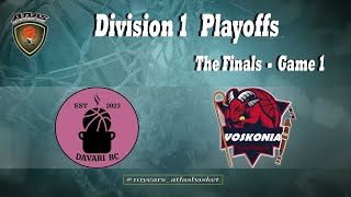 Atlasbasket Playoffs - Division 1 - Finals_G1 - DAVARI BC vs VOSKONIA