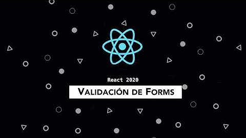 Validación de Forms en React 16.13
