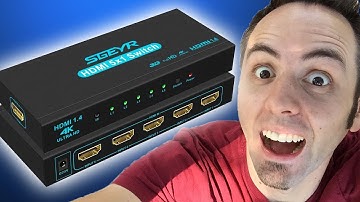 Best HDMI Switch | Sgeyr 5x1 HDMI Switcher Unboxing & First Look Review